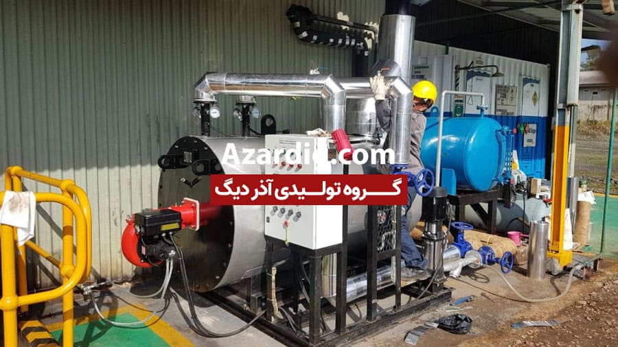 کارخانه دیگ روغن داغ