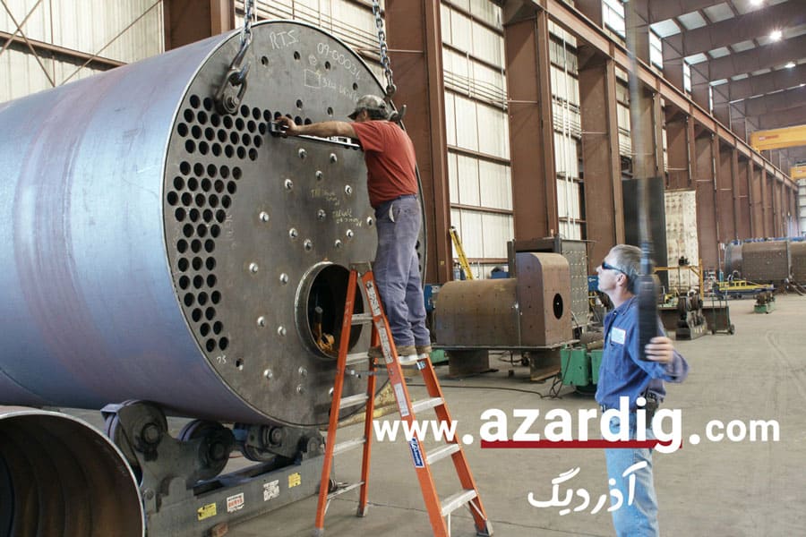 اسید شویی دیگ بخار